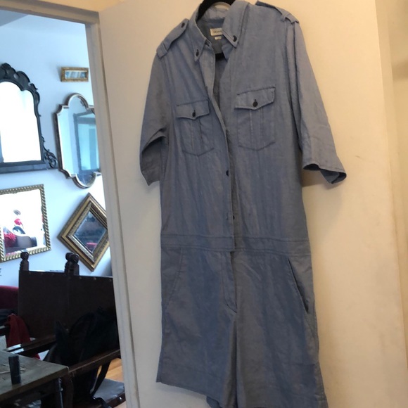 ISABEL MARANT Denim Romper short Jumpsuit M - Picture 7 of 8
